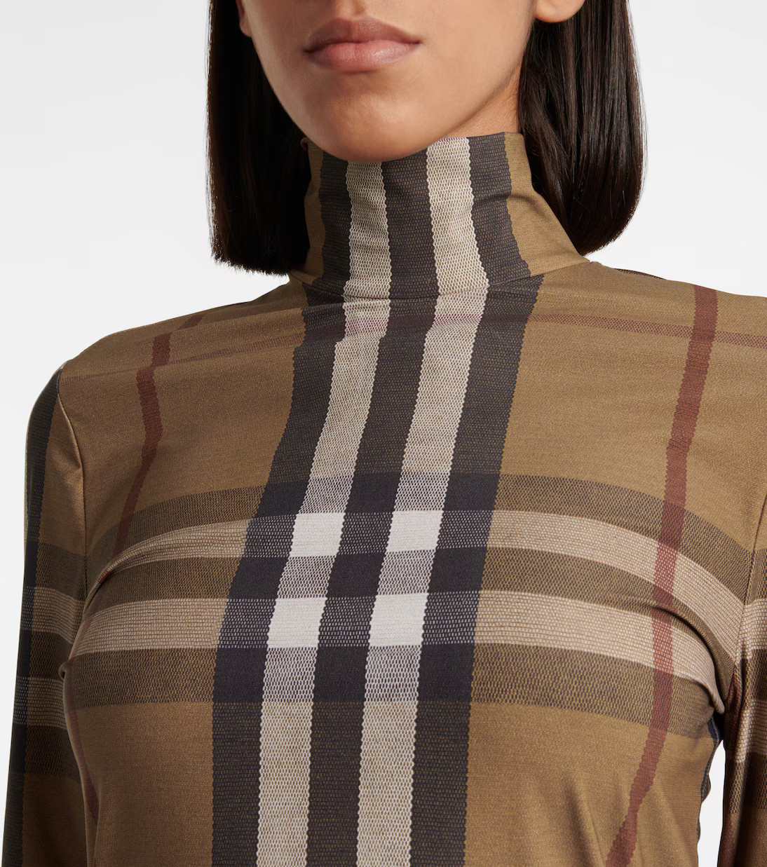 Vintage Check turtleneck top | Mytheresa (US/CA)