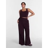 Avia Women's and Women's Plus Crinkle Pants with Pleated Knees, 30" Inseam, Sizes XS-4X | Walmart (US)