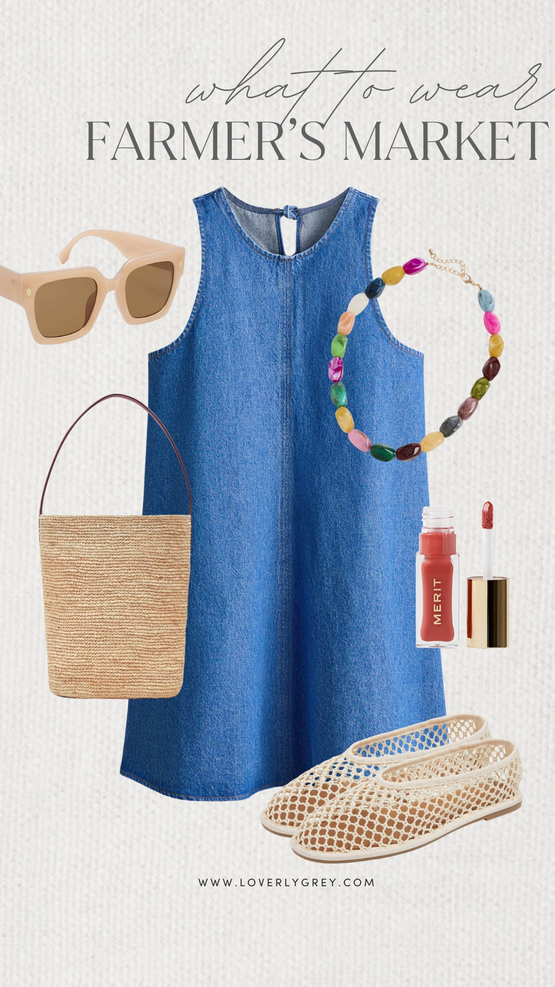 Loverly Grey, what to wear to a farmer's market! This is what I’d wear for a slow Saturday morning at the market. Pair it with flats and a tote for an easy look that works for errands and the rest of your day! Loverly Grey, what to wear, farmer's market 

 #LTKgrwm #LTKootd #LTKSeasonal