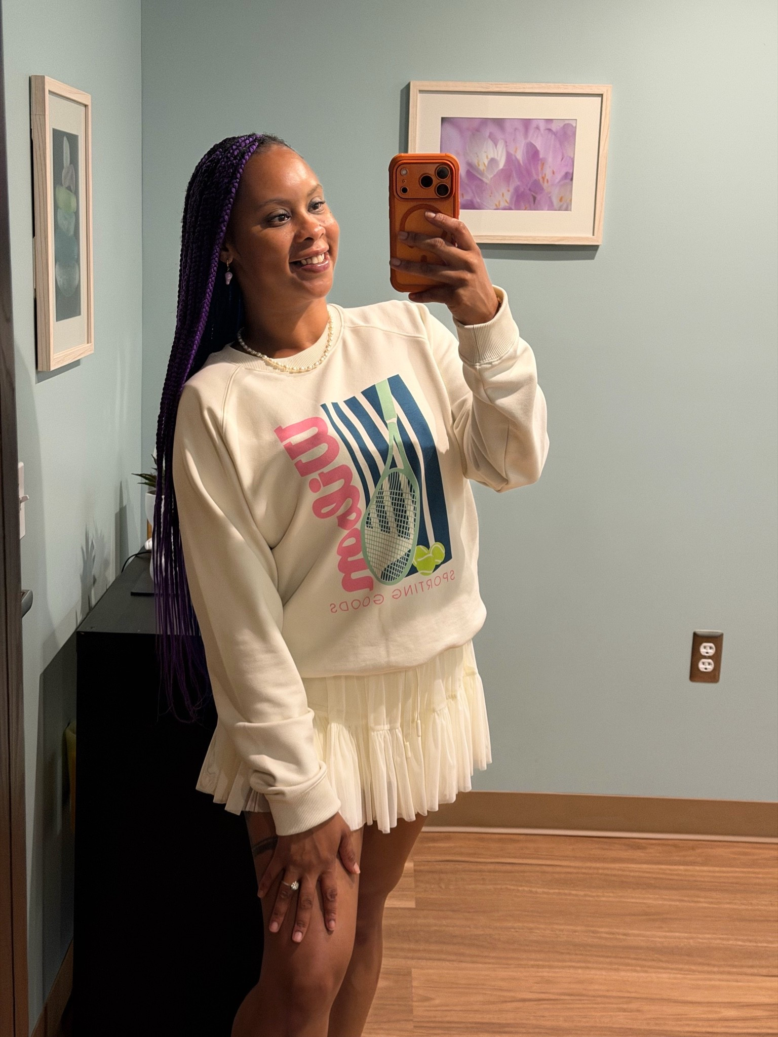 Something about a cute sweater and tennis skort together ✨💕 sweater is sooo cozy inside. Love the quality. Highly recommend.

#LTKdayinmylife #LTKgrwm #LTKActive