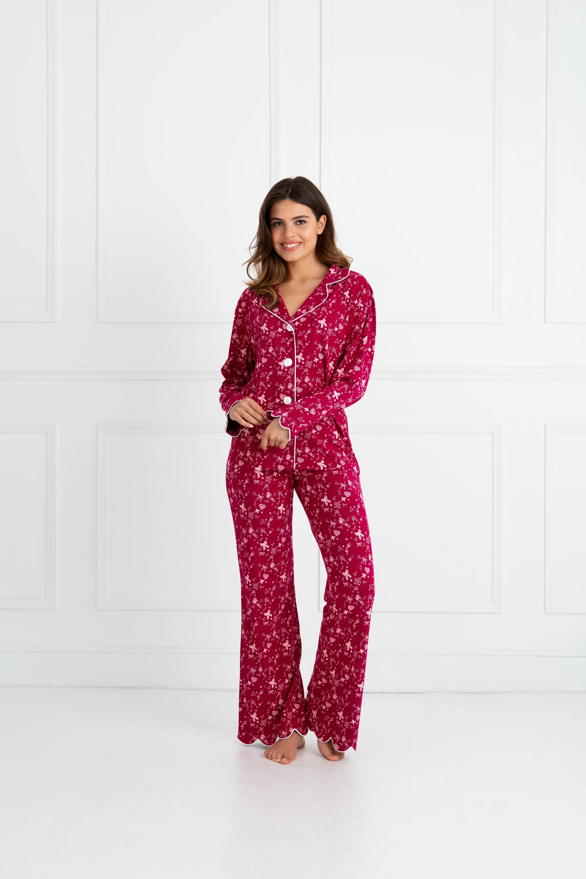 Bamboo Sleepwear (Festive Print) | Sinead Keary