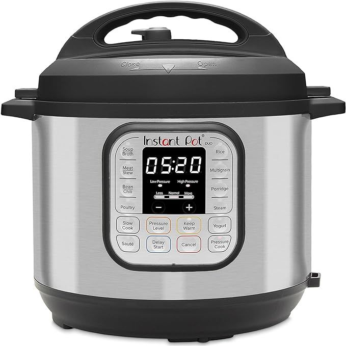 Instant Pot Duo 7-in-1 Electric Pressure Cooker, Slow Cooker, Rice Cooker, Steamer, Sauté, Yogur... | Amazon (US)