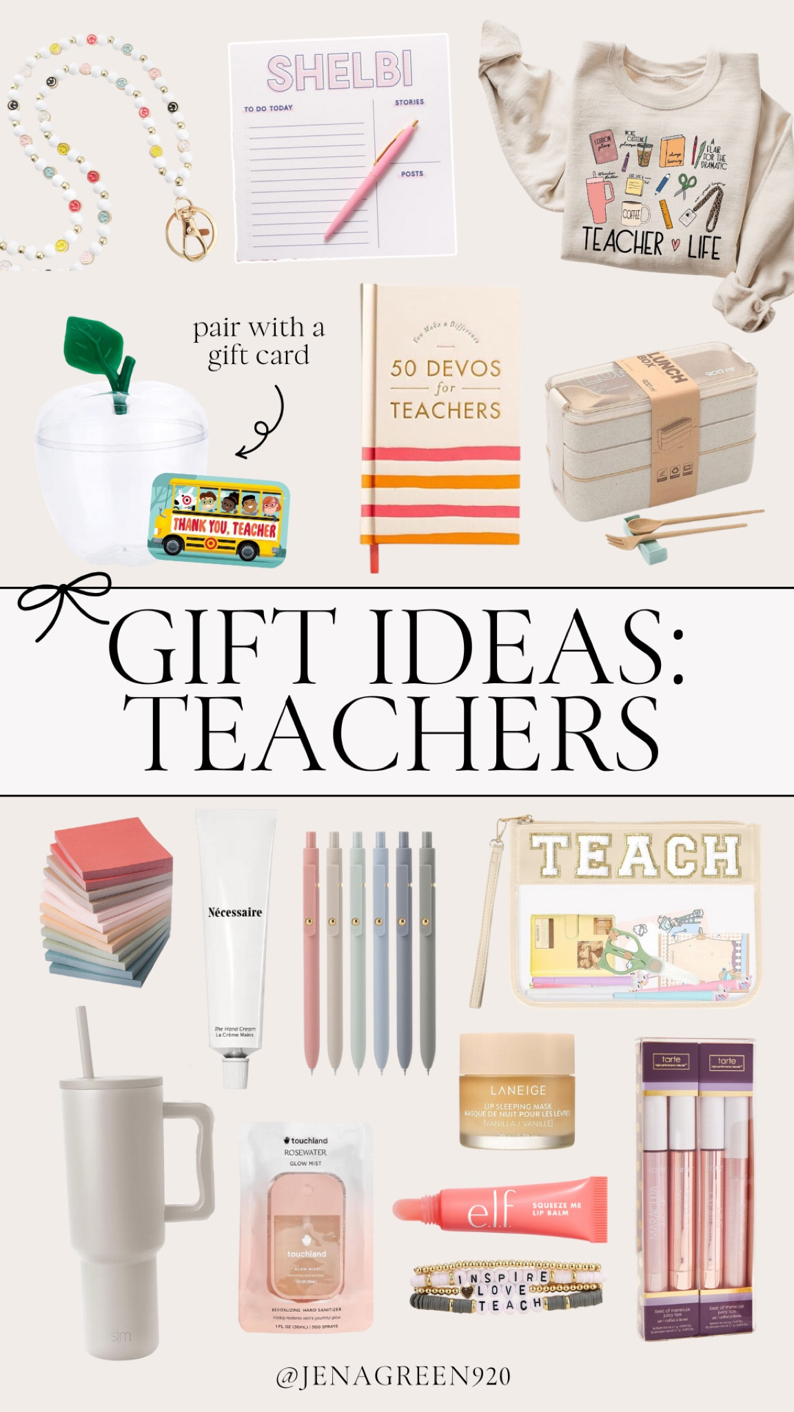 Gift Ideas for Teachers | Gift Guide for Teachers | Teacher Gift Guide 

#LTKGiftGuide #LTKFindsUnder100 #LTKFindsUnder50