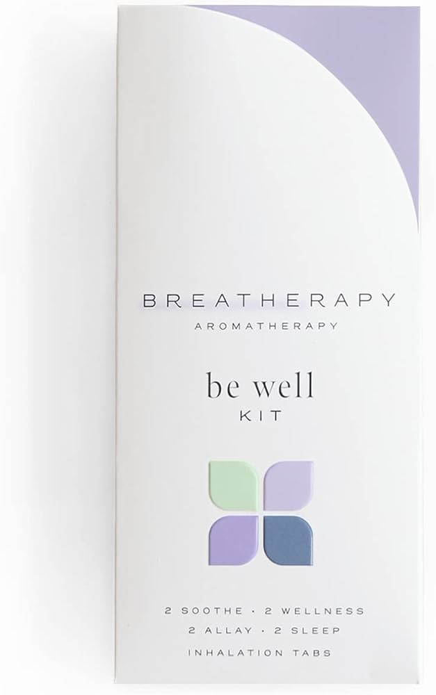 Be Well Kit - Pure Essential Oil Aromatherapy InhalationTabs, 8-Pack (2 Each: Wellness, Allay, So... | Amazon (US)