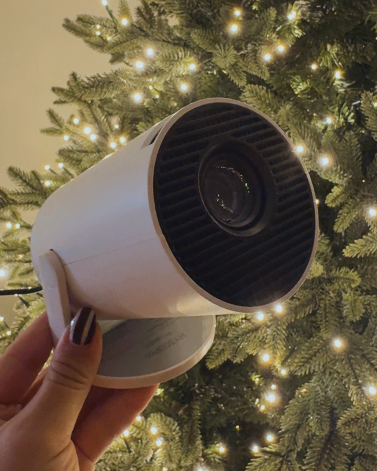 Mini projector! 

Projector 
Movies
Movie Night 
Streaming 
Christmas gift 
Holidays 
Apps
Gift guide

#LTKParties #LTKHoliday #LTKGiftGuide