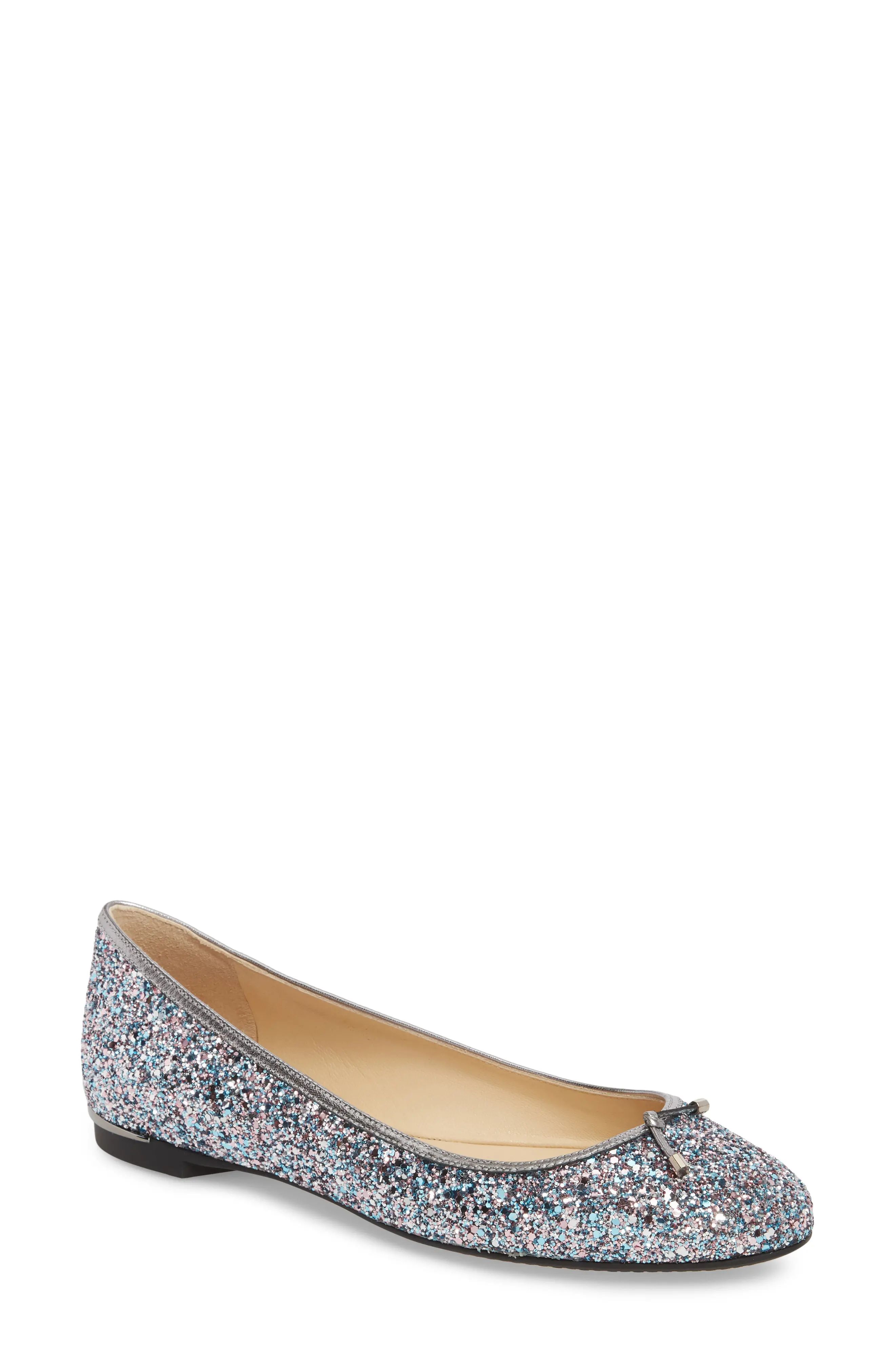 Jimmy Choo Jennie Embellished Ballet Flat (Women) | Nordstrom