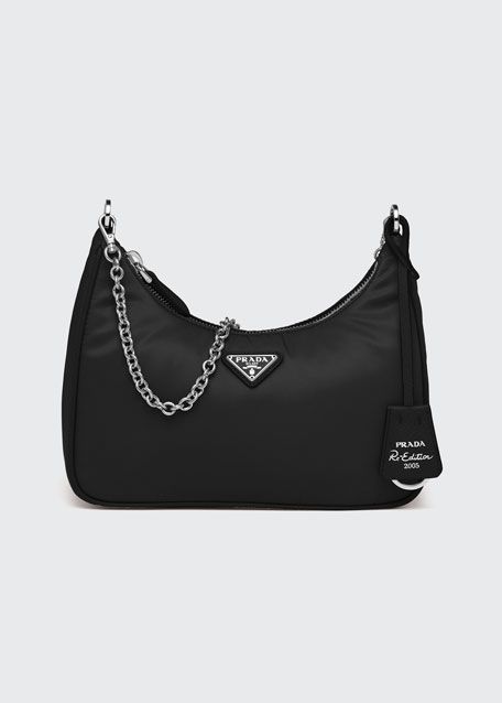 Prada Re-Edition 2005 Nylon Chain Shoulder Bag | Bergdorf Goodman