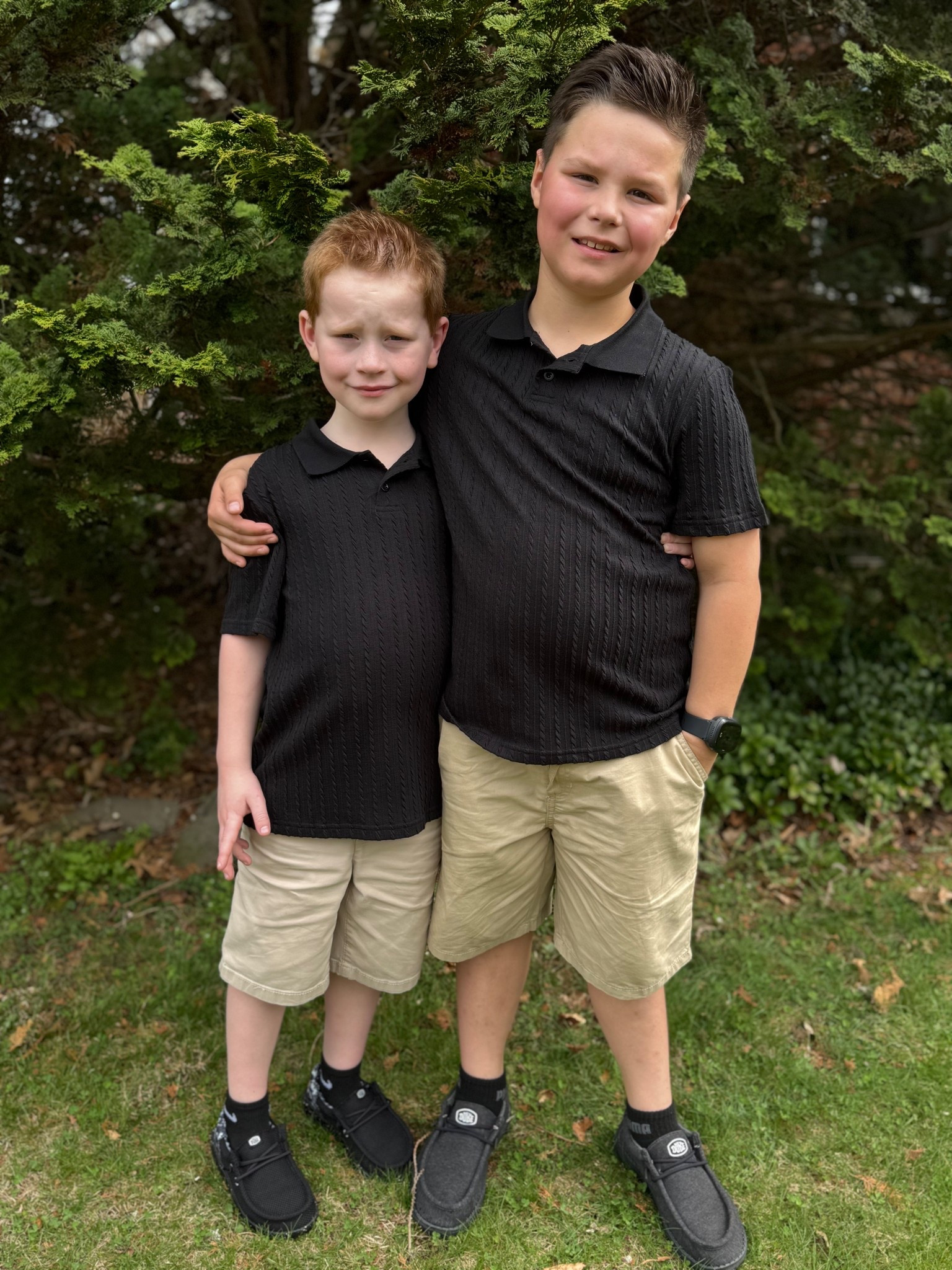 Knit Black Polos 
Boys & Men 

#LTKspring #LTKKids #LTKMens