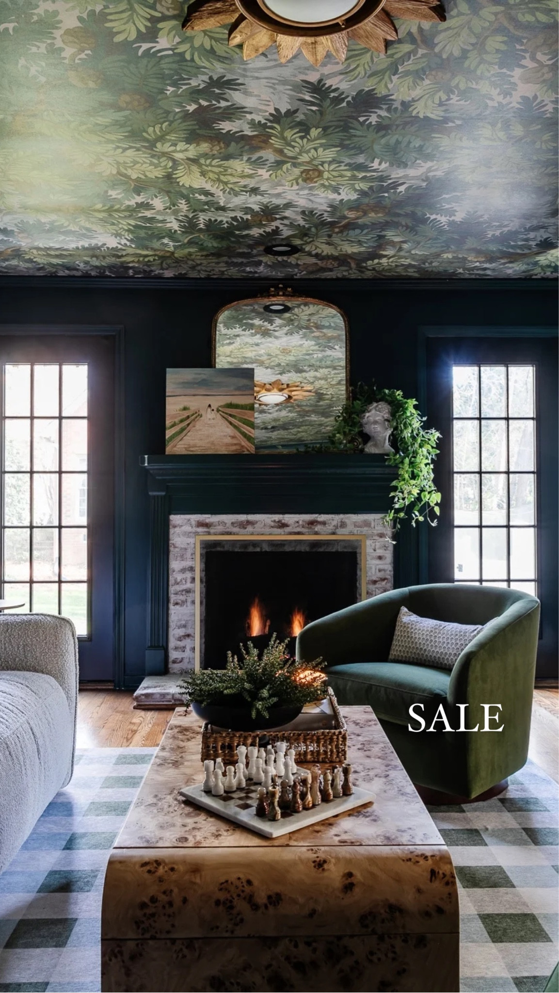 We LOVE our new media room swivel chairs! They are on sale today! 

Accent chair, green chair, swivel chair, living room, sofa, living room chair, green accent chair, blesserhouse, mantle, fireplace screen, coffee table, table, burlwood, vintage, colonial 

#LTKsalealert #LTKhome