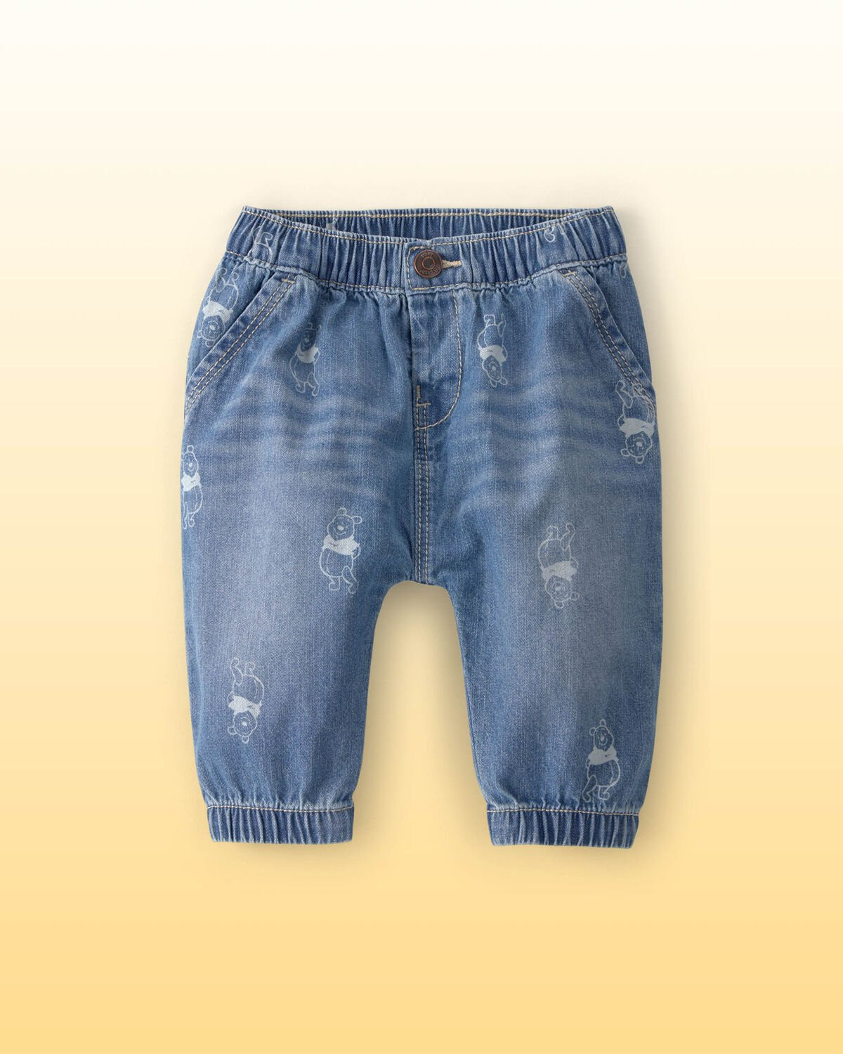 Medium Wash - Baby Disney© Winnie the Pooh Denim Pant - Medium Wash, Selected | Carter's Inc