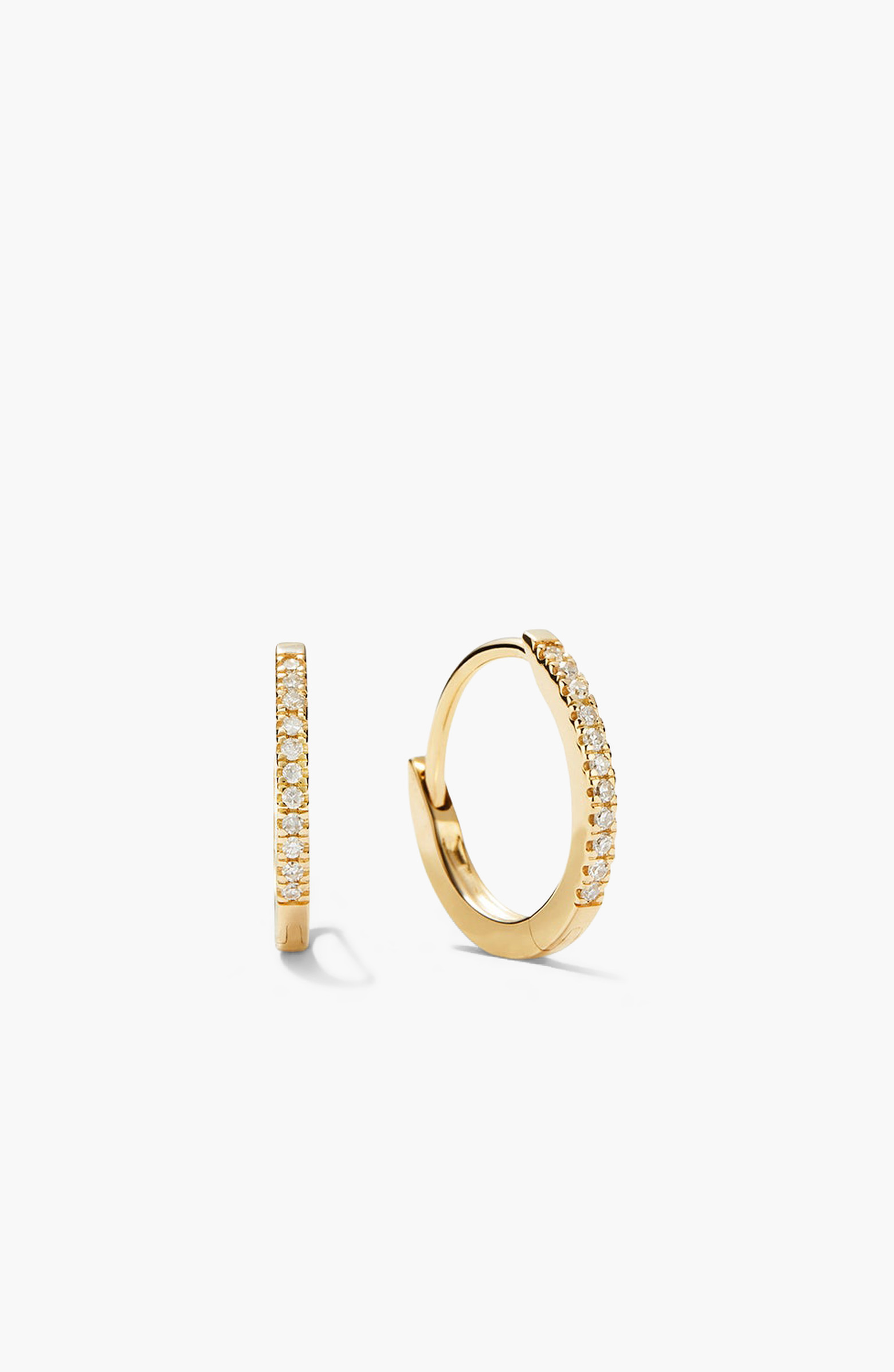 Pave Diamond Huggie Hoops | Nordstrom