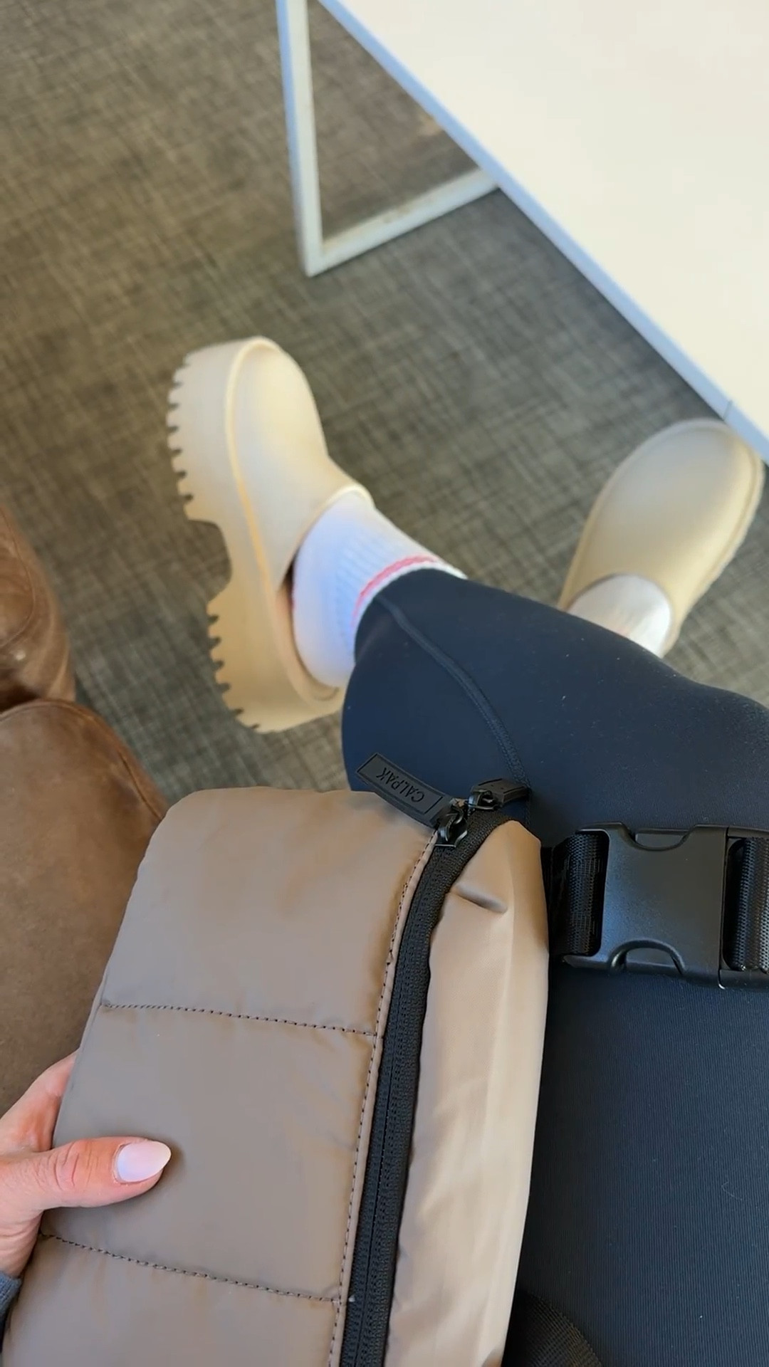 I ALWAYS get compliments on these slip on mules!! They’re from target and so comfy!! They’re the perfect elevated slipper lol perfect for Pilates and layering with socks for winter!! And even transitioning to spring!  I linked similar options since I couldn’t find these still!

#LTKU #LTKTravel #LTKFindsUnder50