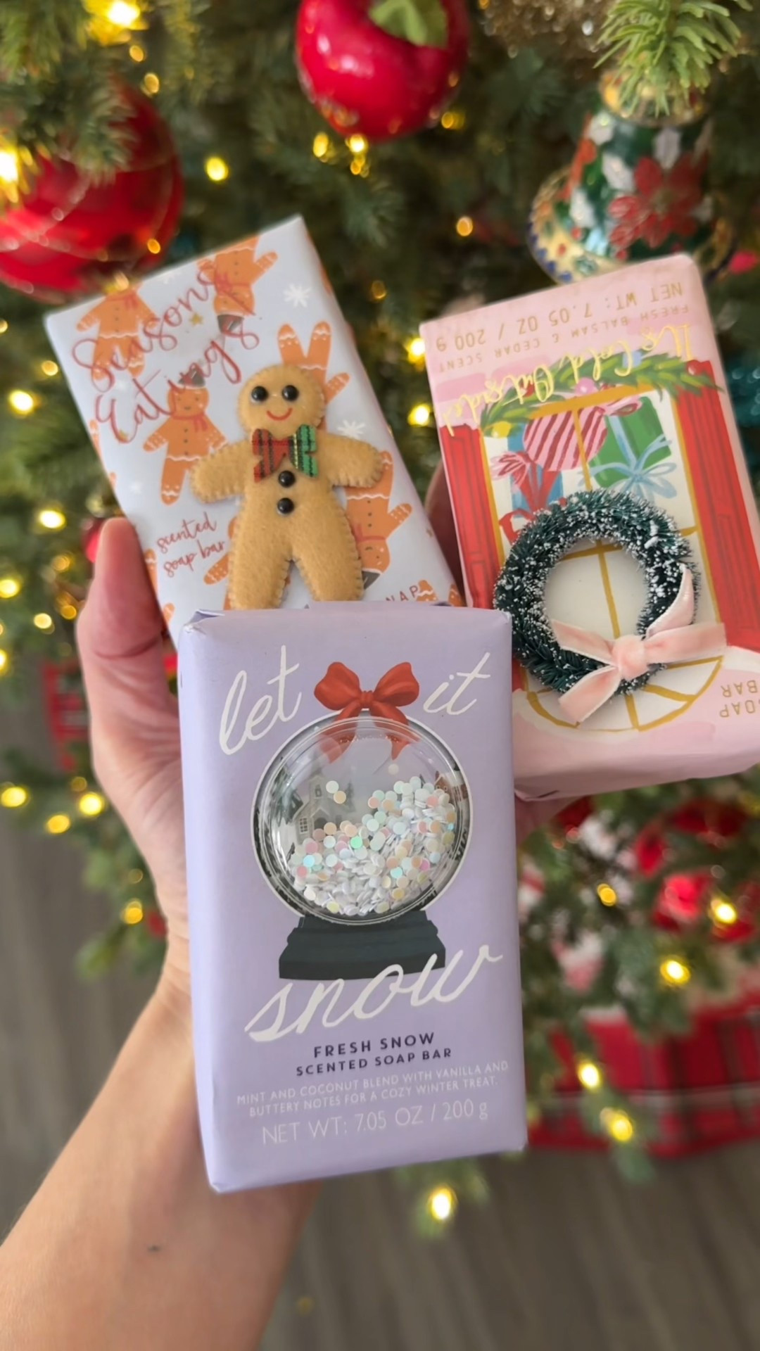 These soaps are ADORABLE and would be a nice pairing with a towel set for a hostess gift. 🎄

#LTKHoliday #LTKHome #LTKGiftGuide