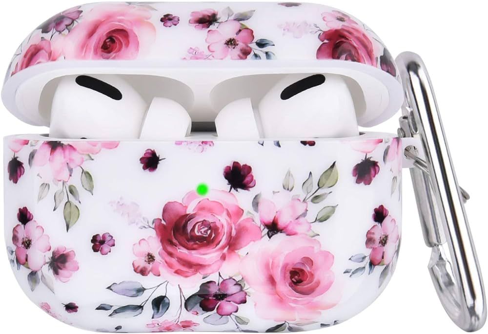 OLEBAND Airpod Pro Case Cover with Keychain and Cute Skin,Compatible with iPod Pro 2019/2021 1st ... | Amazon (US)