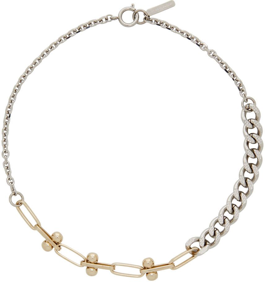 Silver & Gold Honey Necklace | SSENSE