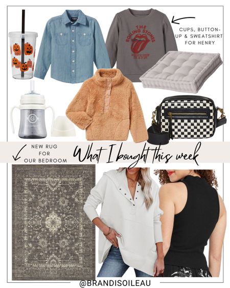 What I bought this past week ✨ #ltkhalloween

Home finds, area rug, Amazon fashion, hoodie sweatshirt, mock turtleneck, target, toddler boy style, Halloween for toddlers, toddler drinking cups, fall, shacket

#ltksale

#LTKhome #LTKSeasonal #LTKbaby