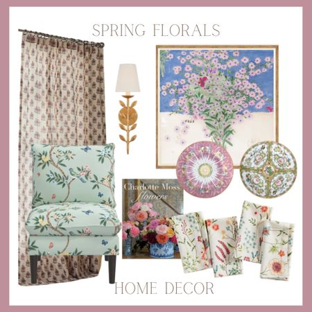 Spring is here!!! Celebrate with floral home finds 🌷🌸





Home decor, springtime, artwork, sconces, chair, slipper chair, curtains, napkins, table decor, table settings, coffee table book, flowers, design inspiration

#LTKhome #LTKSeasonal #LTKsalealert