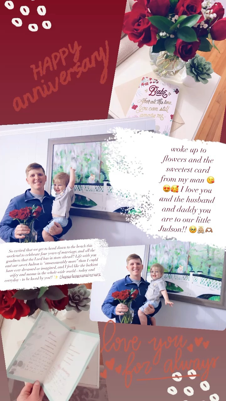 woke up to flowers and the sweetest card from my man 😘😍🥰 I love you and the husband and daddy you are to our little Judson!! 🥹👼🏼🫶🏽

#LTKfamily #LTKbaby #LTKhome