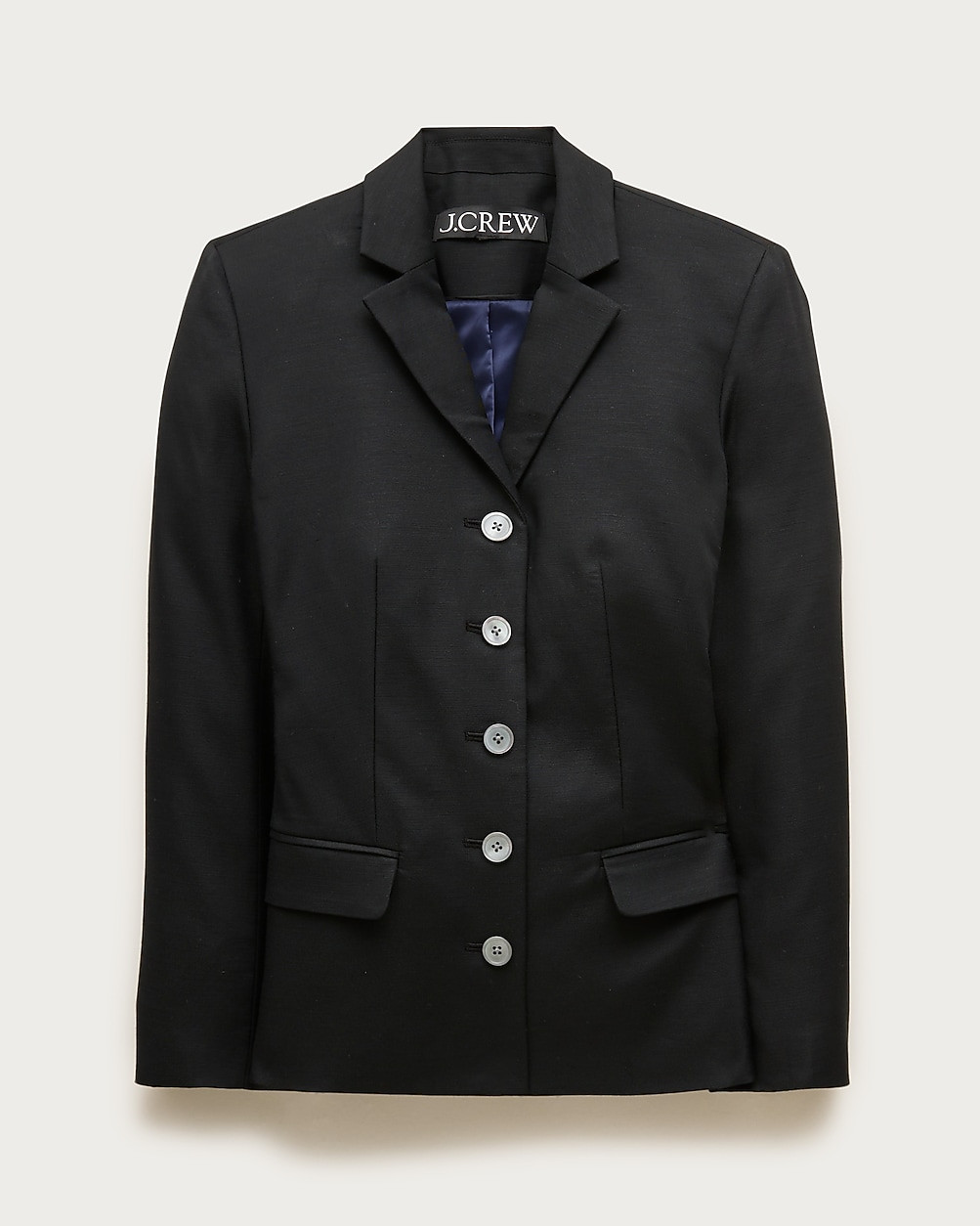 Belted blazer in Gramercy linen blend | J. Crew US