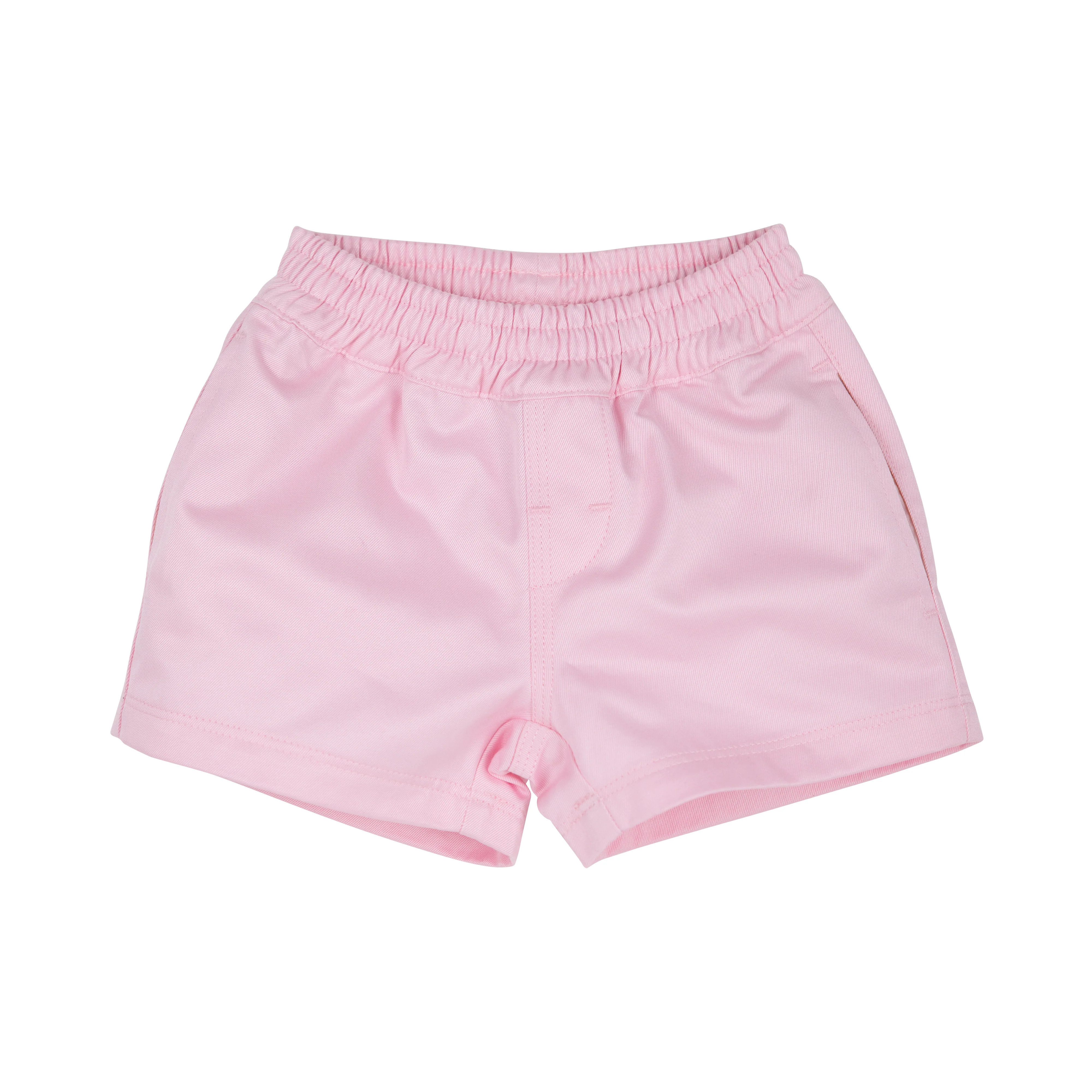 Sheffield Shorts - Palm Beach Pink with Mandeville Mint Stork | The Beaufort Bonnet Company