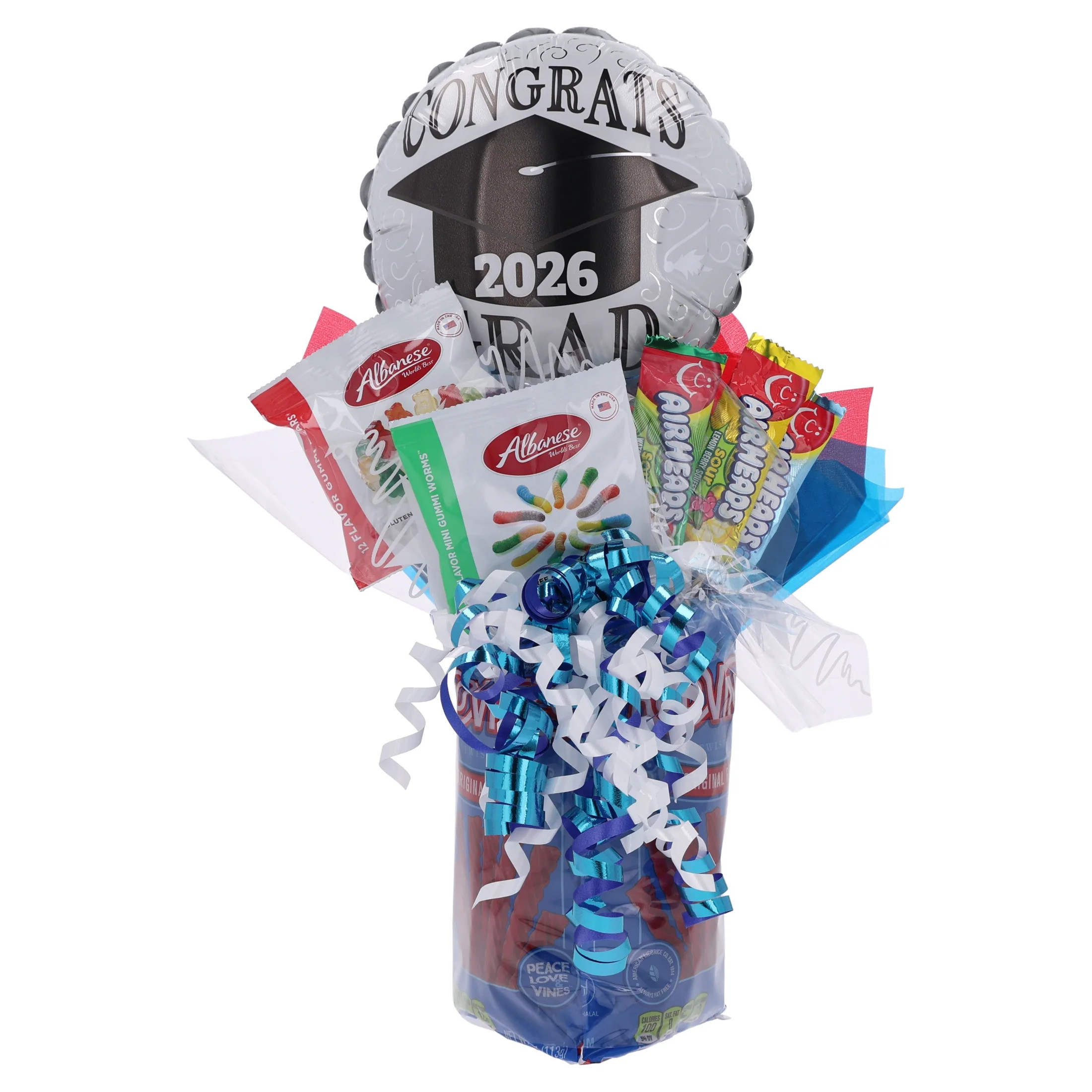 Candyblossom, Graduation Redvines , Gift Assortment, 2 Count Base, Sweet Crunchy Bites | Walmart (US)