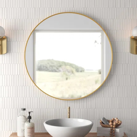 Metal Wall Mirror | Wayfair North America