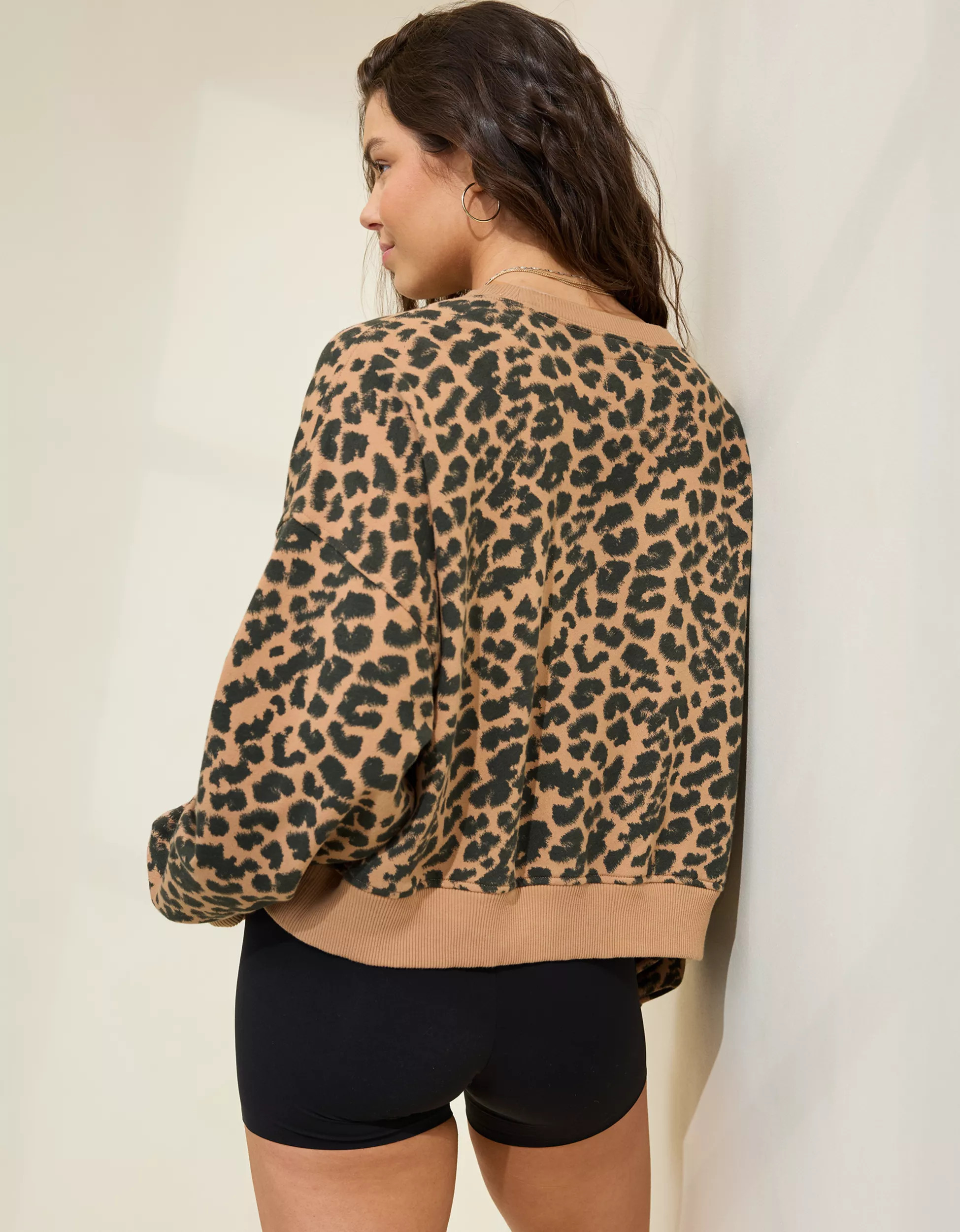 Aerie Take It Easy Crew Sweatshirt | Aerie