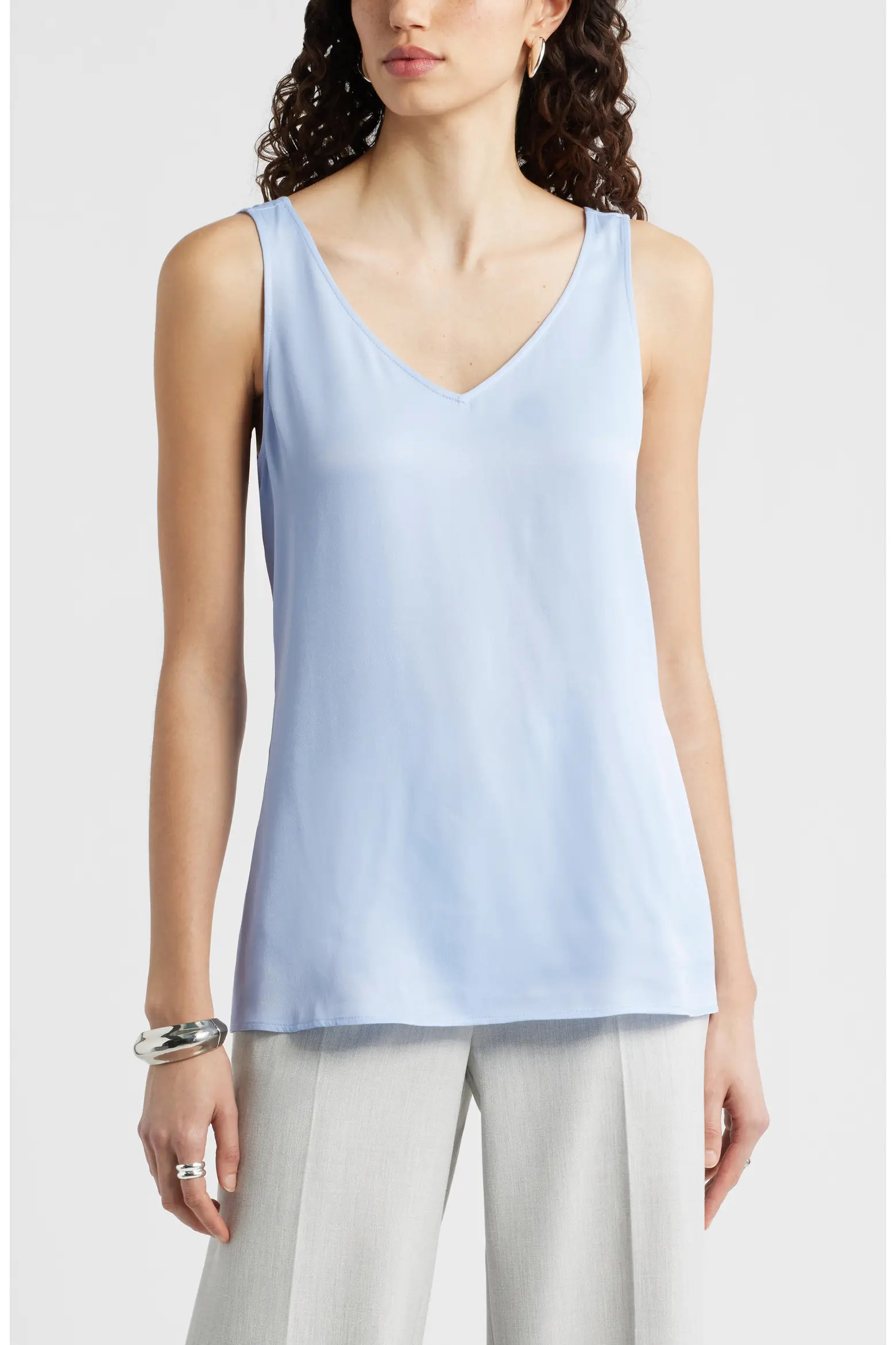 Nordstrom Satin Shell Top (Women) | Nordstrom | Nordstrom