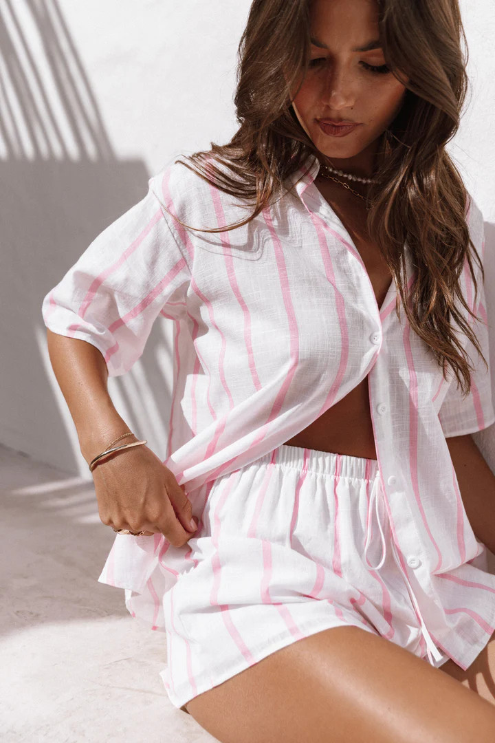 Costa Short Set - White | Petal & Pup (US)