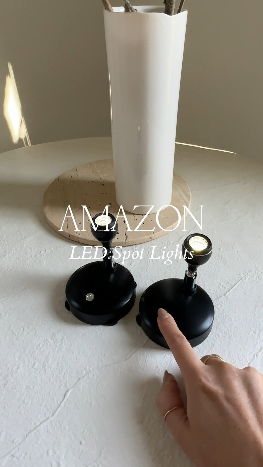 LED Spot Lights (Set of Two)

Not only can you change their colors to match your mood, but they also come with a timer offering three different options. We're currently using them to cast a spooky glow on our Halloween decorations in the front porch, but remember, these lights are designed for indoor use, so keep them away from the rain! 

Halloween Decor, Fall Decor, Amazon Prime Deals

#LTKover40 #LTKxPrime #LTKhome