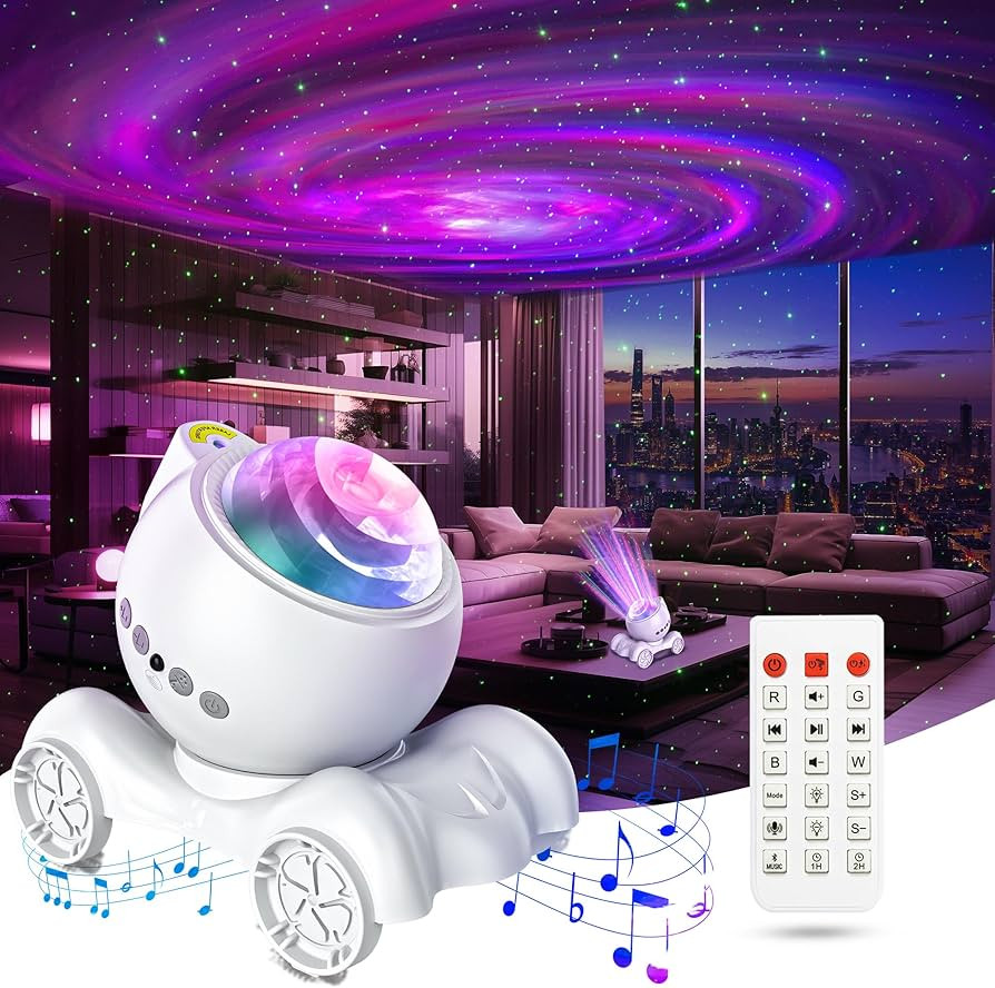 Galaxy Projector, ENOKIK Star Projector Built-in Bluetooth Speaker, Night Light Projector for Kid... | Amazon (US)