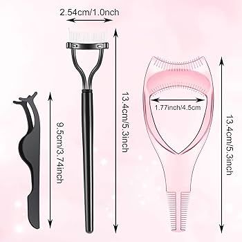7 Pieces Eyelash Mascara Tool, Mascara Applicator Lash Guard Plastic,Eyelash Comb Separator Curle... | Amazon (US)