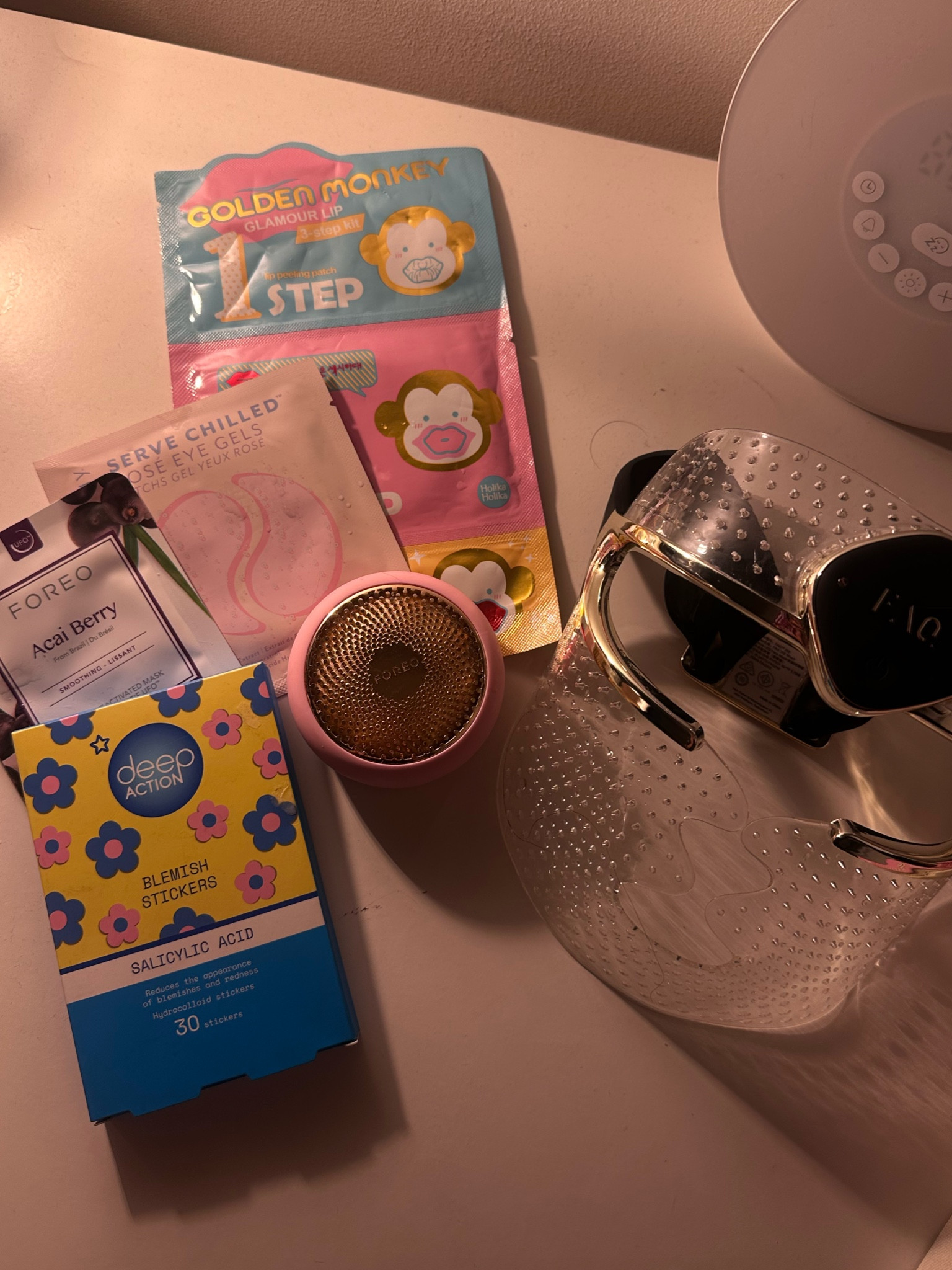 Friday night skincare flat lay 😍

The extra cold weather and hormonal breakouts means my skin is crying for help! I swear by light therapy and masks 💅🏼

#LTKuk #LTKstyletip #LTKbeauty