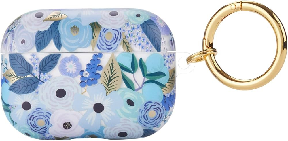 Rifle Paper Co. AirPods Pro 1 Case/AirPods Pro 2 Case Cover with Keychain [Wireless Charging Compati | Amazon (US)