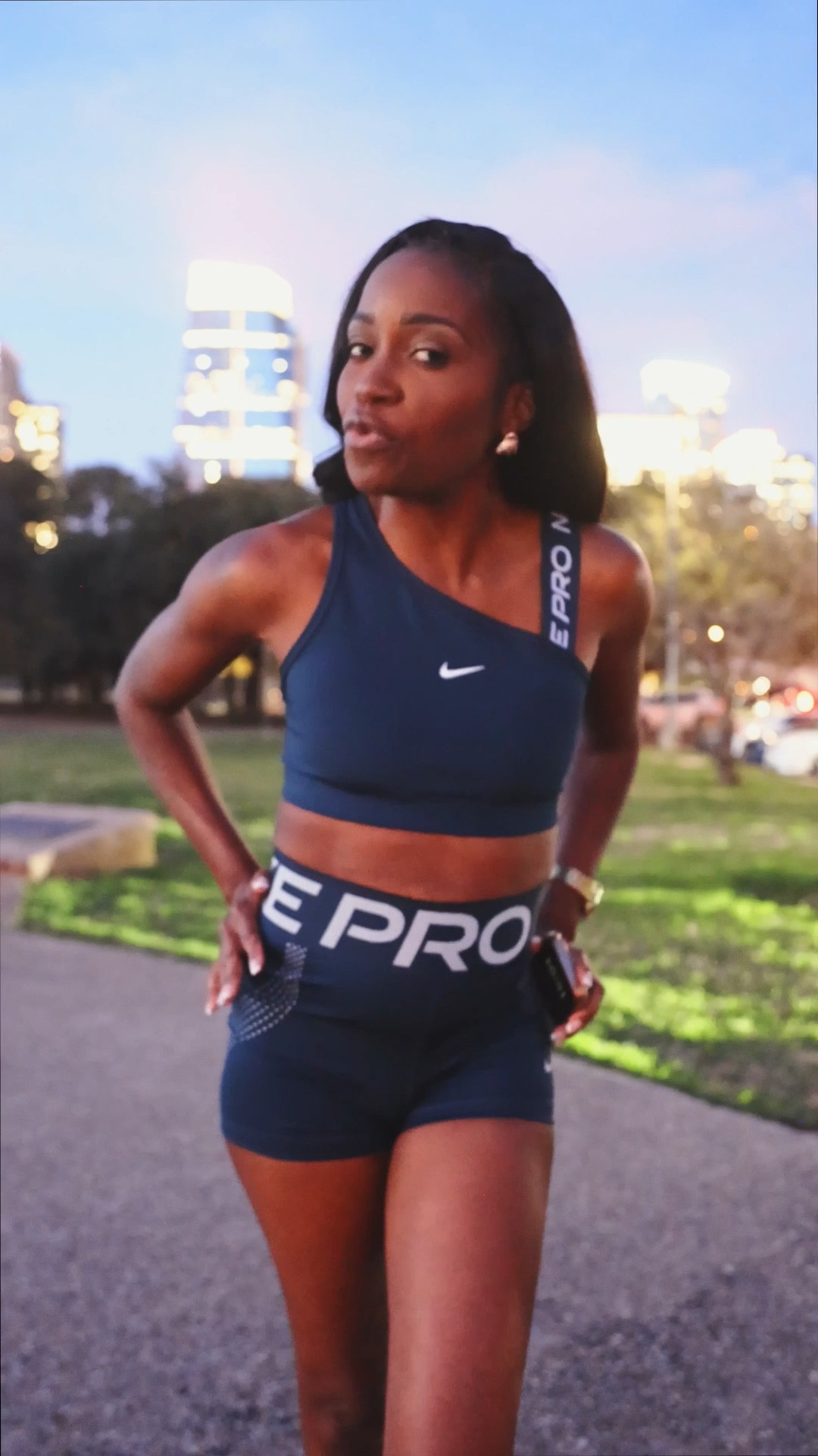 Finding cute athletic clothes to wear while running and working out makes me want to work out harder lol. Just like this Nike Pro outfit I need this in every color lol  

#LTKfitnessgoals #LTKmomlife #LTKActive