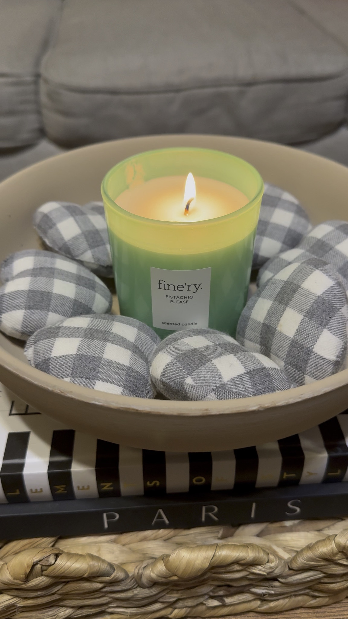 This pistachio candle smells so good. Love it for spring. 

 #LTKSeasonal

#LTKhome #LTKfindsunder50