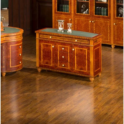 Ageet Solid Wood 2 - Door Accent Cabinet | Wayfair North America