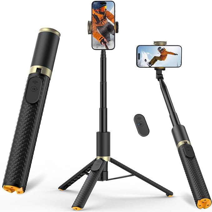 Vimose Phone Tripod & Selfie Stick with Remote, Portable, Lightweight for Video Recording Vlog, E... | Amazon (US)