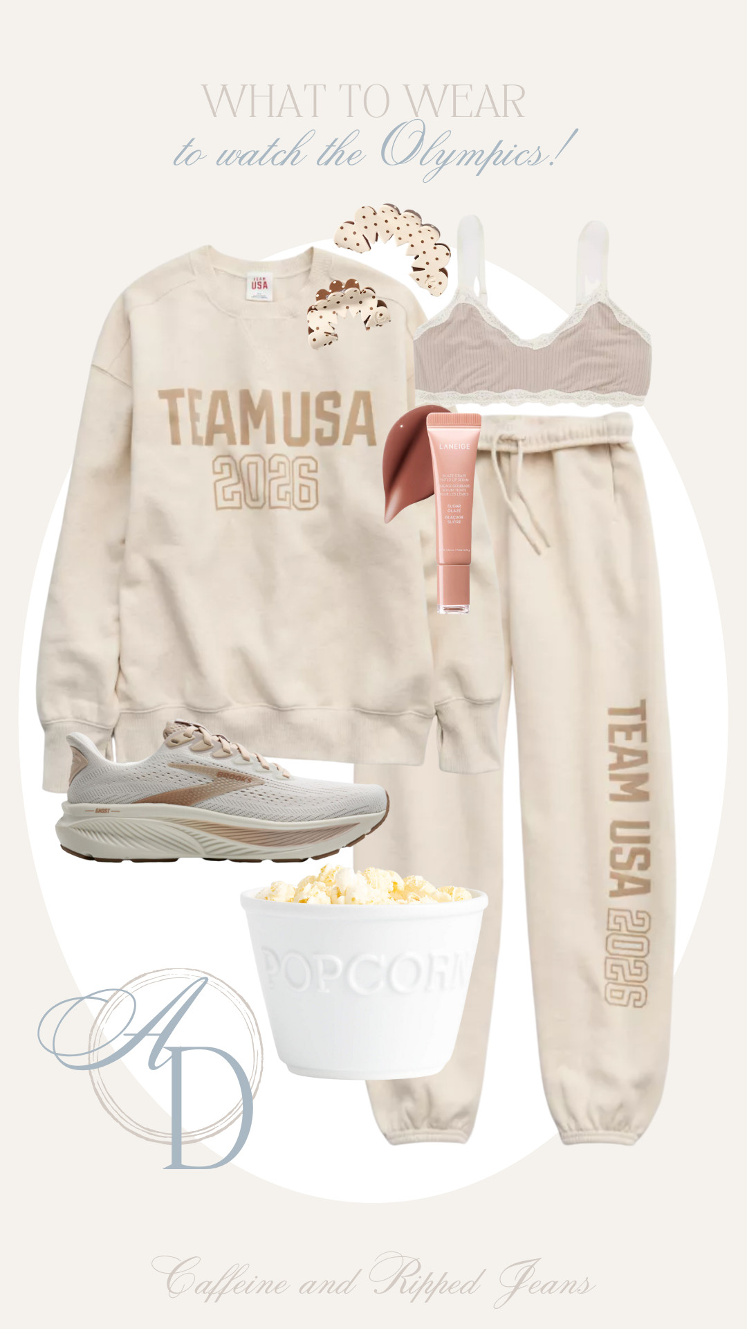 // what to wear: to watch the olympics!! // new aerie official winter olympics merch now in!! // 

 #LTKootd #LTKSeasonal #LTKActive