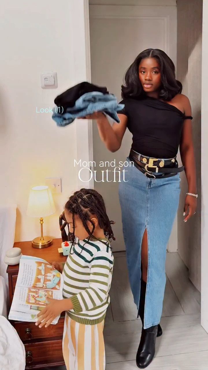 Mom and son duo of course the look can’t be completed with out Lucio 😌 #ootd #luciolibero #momandson