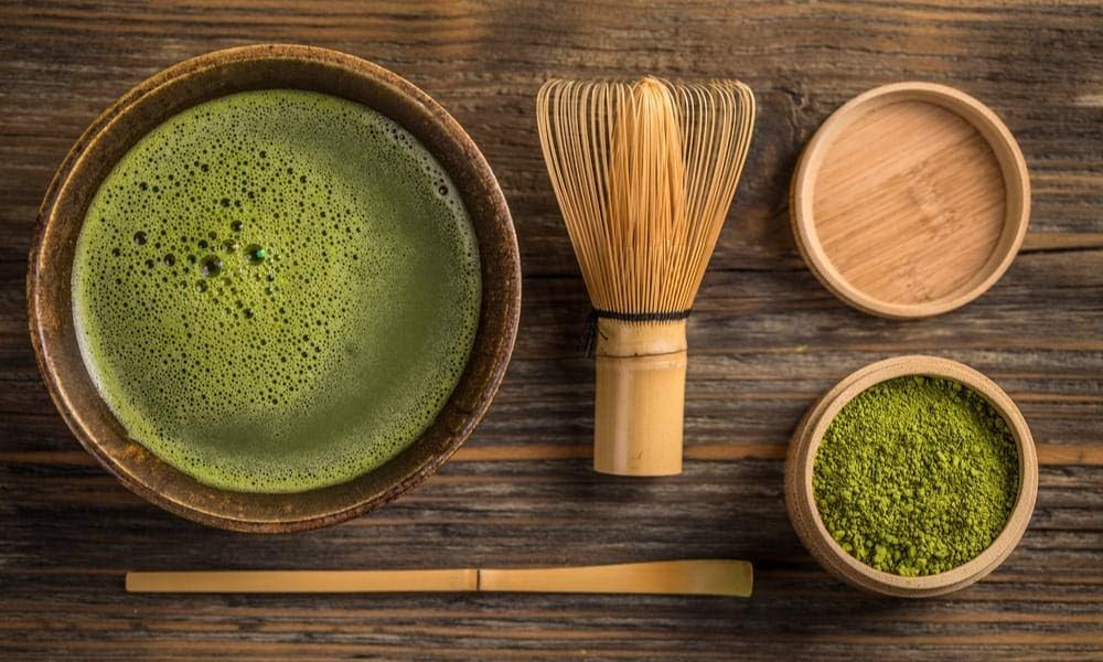 Olywee Japanese Matcha Whisk Set of 4,Whisk (Chasen), Traditional Scoop (Chashaku), Tea Spoon and... | Amazon (UK)