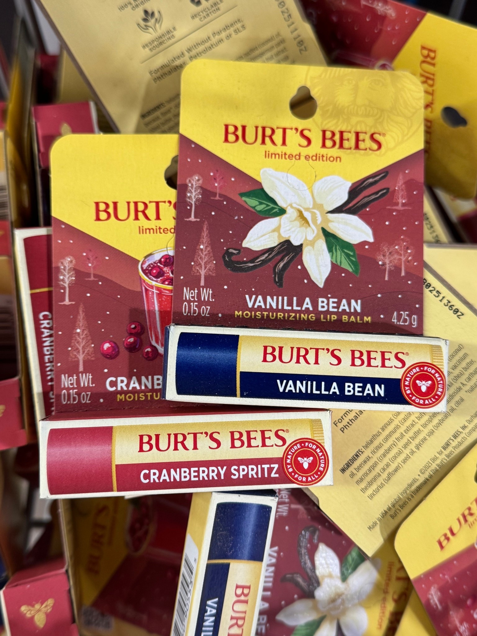 Cold air, cozy vibes, and a swipe of Cranberry Spritz or Vanilla Bean 💋❄️ Burt’s Bees seasonal lip balms = happy winter lips.

#LTKSeasonal #LTKselfcare #LTKBeauty