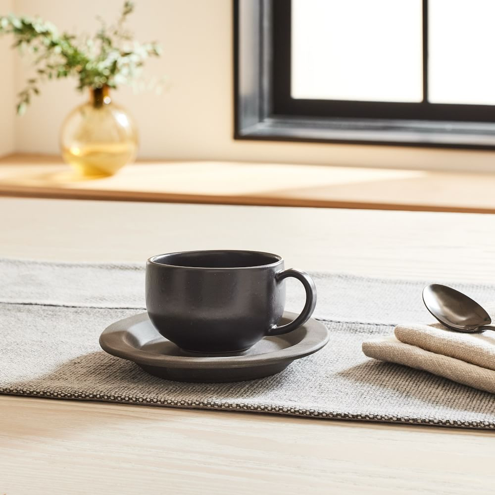 Casafina Pacifica Teacup & Saucers | West Elm (US)