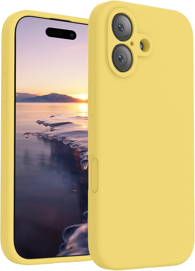FireNova Magnetic for iPhone 17 Case, 6.3", Yellow | Compatible with MagSafe, Integrated Silicone... | Amazon (US)