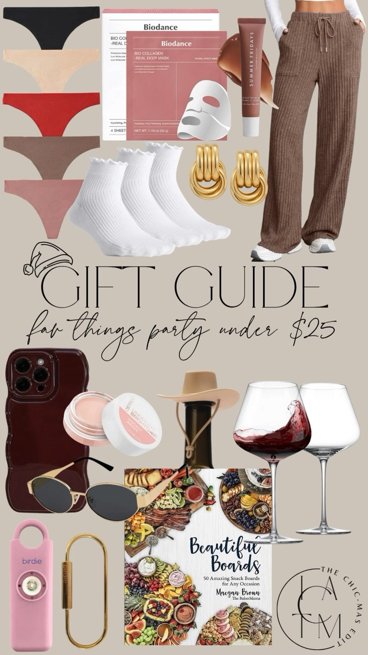Favorite things under $25 Christmas party ideas, gift guide, fav things, white elephant. Amazon gifts for her under $25!

#LTKHoliday #LTKGiftGuide #LTKBeauty