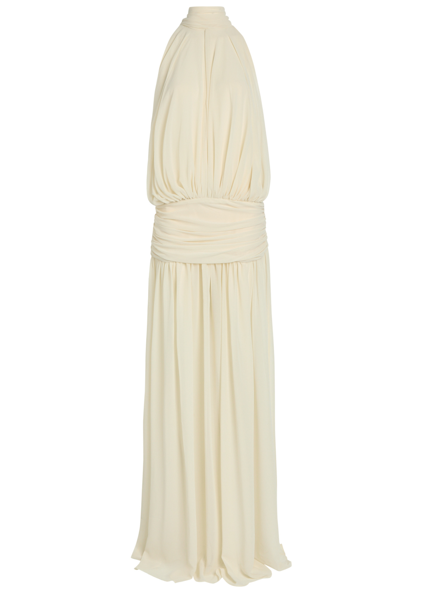 Cruz draped scarf-effect chiffon maxi dress | Harvey Nichols