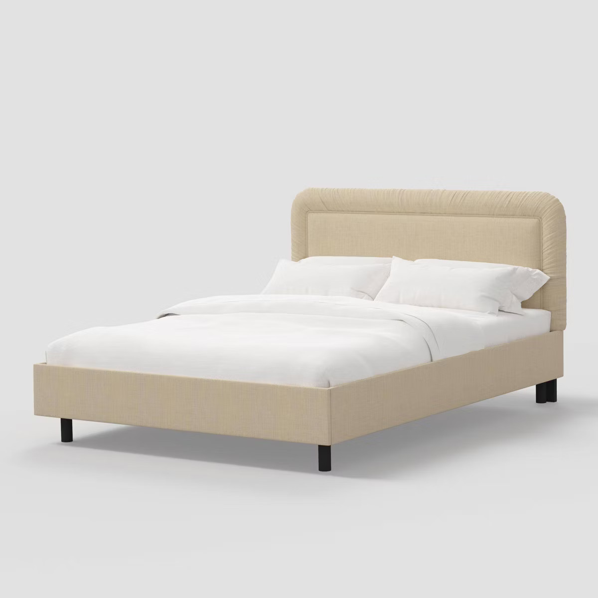 Ruched Platform Bed - Threshold™ designed with Studio McGee | Target