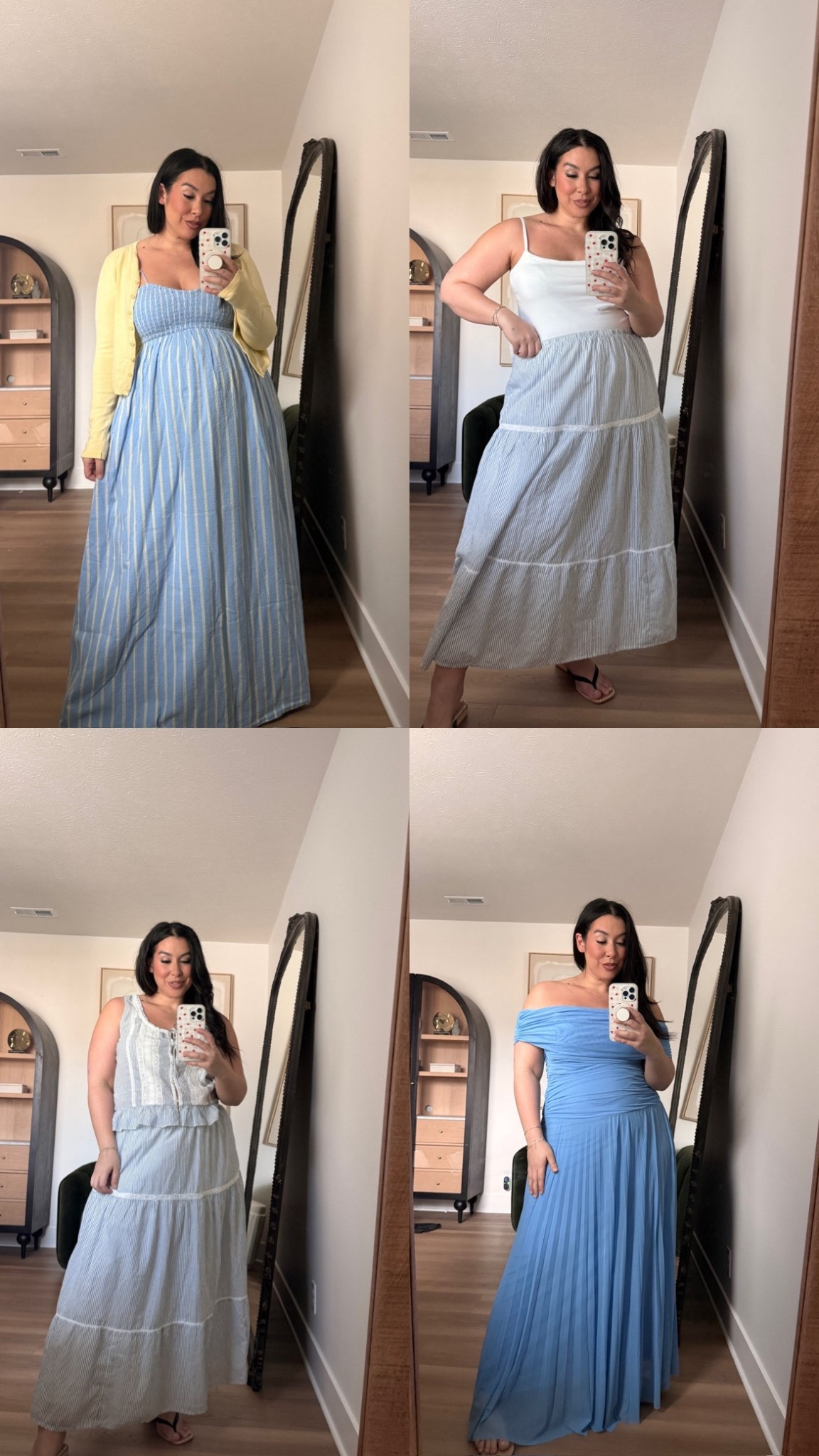 My love for blue is nothing new… Love love love these spring pieces! Shop my midsize Abercrombie favorites on sale for 25% off with my exclusive in-app code! 
-
-
-
Abercrombie sale, LTK Spring Sale, Abercrombie midsize, Midsize spring, Midsize spring haul, Midsize sale, Dress, Spring Break Finds, Curvy, Sale, Easter @abercrombie 

#LTKMidsize #LTKootd #LTKSpringSale