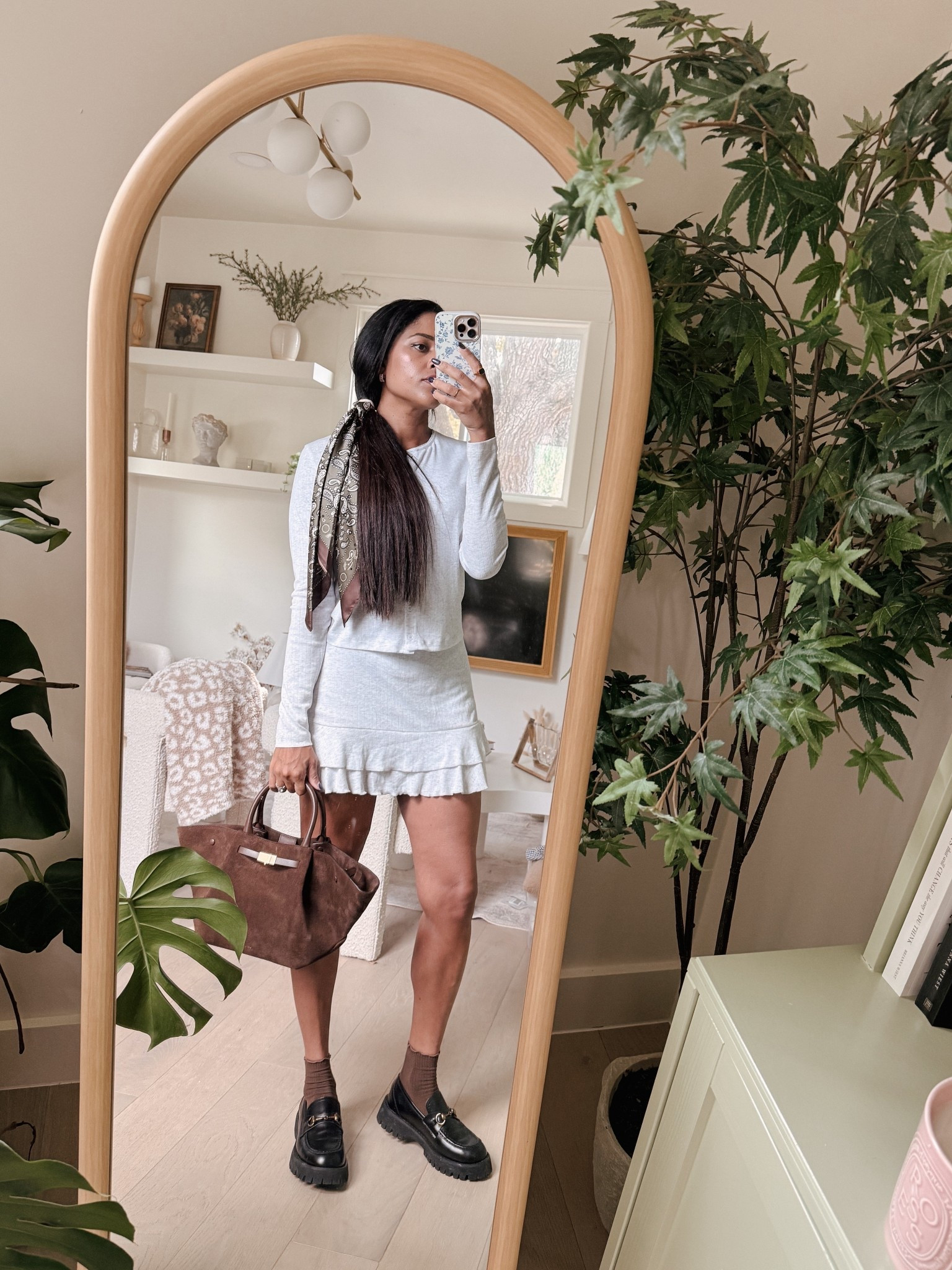 Crisp mornings call for cozy layers and a little edge 🍂✨ This knit set is the perfect blend of chic + comfy, and pairing it with classic loafers makes it feel timeless but still on-trend. A roomy tote and silk scarf tie it all together—easy pieces that can take you from coffee runs to errands without missing a beat.

Tap to shop the exact look and save this for your fall outfit inspo 🤎

#FallStyle #OOTD #LTKFall #LTKStyle

fall outfit, cozy chic, knit set, loafers outfit, effortless fall style, LTK fashion

#LTKSeasonal #LTKStyleTip #LTKItBag