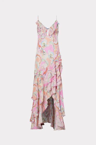Edra Summer Paisley Dress | MILLY